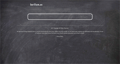 Desktop Screenshot of berilium.es